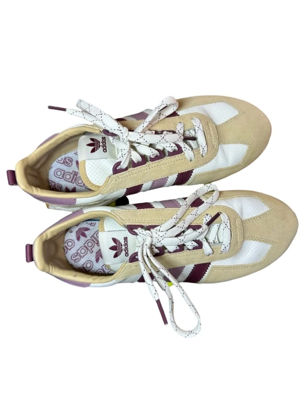 Adidas Wmns Retropy E5 'Hazy Beige Gum' sneakers size 9 - Picture 4 of 9
